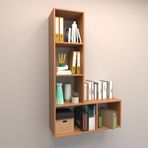 ATLAS DUVAR RAF SET BAMBU ( PARLAK )