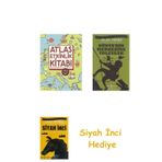 Atlas Etkinlik Kitabı + Dünyanın Merkezine Yolculuk + Siyah İnci Hediye