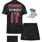Atlas Global Benfica Kerem Aktürkoglu Çocuk Futbol Forma 4 'li Set Forma ve Şort - 0Siyah - 9 - 10 Yaş