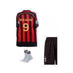 Atlas Global MİLAN ÇOCUK 2006/07 KISA KOL KIRMIZI FORMA 4 LÜ SET INZAGHI