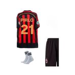 Atlas Global MİLAN ÇOCUK 2006/07 KISA KOL KIRMIZI FORMA 4 LÜ SET PIRLO