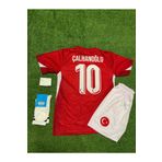 Atlas Global Türkiye Euro 2024 Hakan Çalhanoğlu Iç Saha Çocuk Forması 4'lü Set (Red) KIRMIZI