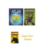 Atlas - Görsel Keşif Rehberi (Ciltli) + Dünyanın Merkezine Yolculuk + Siyah İnci Hediye