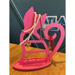 Atlas Lab Kedili Takı Küpe Standı 🐱 – 3D Baskı Pla | Dekoratif ve Şık Organizer - Pembe