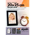 Atlas Sanat Galerisi 20Mm Çerçeve Camlı 20X25 Cm Fotoğraf Resim Çerçevesi Ayaklı Veya Duvara Asma Yatay-Dikey