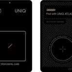 Atlas Serisi Nfc Find My Destekli Dijital Göstergeli Kablosuz Şarjlı Dijital Kart