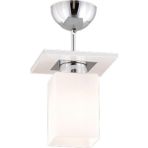 Atlas Tekli Beyaz Kare Modern Genç Odası Mutfak- Banyo Mutfak Salon Spot Avize - 1