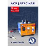 Atlas Ürünleri Karavan Akü Şarj Cihazı 12 Volt 40 Amper - 5 Yıl Garanti