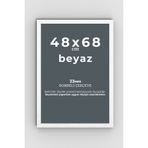 AtlasSG Puzzle Çerçevesi 22 Mm 48x68 Cm (1000 lik 1000 parça) Beyaz