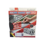 ATLASTEK METAL 3x10.mm / 20.mt Kapı Pencere İzolasyon Kendinden Yapışkanlı Fitil Conta Bant