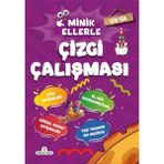Atlı Karınca Yayınları Minik Ellerle Çiz - Sil Çizgi Çalışması - Kalem Hediyeli