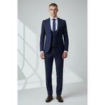 ATLIHAN Erkek Slim Fit İtalyan Kesim Yelekli Takım Elbise (yeni sezon)