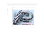 ATLT ŞOHBEN VE ASPRATÖR BORUSU ALEMİNYUM 2 METRE 127 MM 2 METRE %100 YERLİ ÜRETİM TÜRK MALI