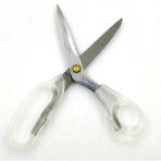 Atmaca Tuhafiye Şeffaf Saplı Çelik Terzi Makası 21 Cm/8" Terzi Makası - Kumaş Makası