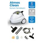Atmos Clean Çok Fonksiyonlu Buharlı Temizlik Makinası - Buharlı Temizleyici