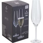 Atmos Fera Kristal şampanya bardağı 260ml 4 adet