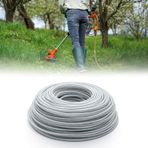 ATMWM Çelik tel biçme ipi, 3,0 mm x 40 m çelik tel biçme ipi, çelik naylon misina, çim biçme ipi, ot ve yabani otları kesmek için çim biçme ipi