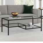 Atolly Home Metal Siyah Orta Sehpa
