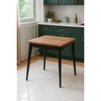 Atolye Casa 80x80cm Çam Açılır Mutfak Masası Totem Model