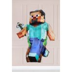 Atölye Mi Büyük Steve Folyo Balon Minecraft Balon Büyük Steve - Çok Renkli