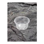 Atölye Öğretmenim 100 adet Plastik kap kullan at sup kase k ( 7 cm çapında 4cm yükseklik)
