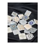 Atölye Öğretmenim Cam Mozaik (500 GR 35 ADET TAŞ) Karışık Desen 1taş 4*4 Cm
