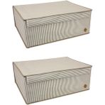 Atölye Sensin 2 Adet Çok Amaçlı Kutu Baza Hurç 50x40x19 Cm.