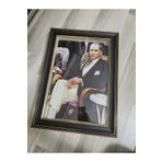 Atölyeden Sanata 32 Rölyef Tablo 35 x 50 Mustafa Kemal Atatürk Portresi Siyah 35 x 50
