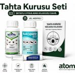 Atom Tahta Kurusu İlacı Seti | Tahtakurusu ve Yatak Böceği İçin Etkili Çözüm | Uygulama Kılavuzu + Jel Hediyeli