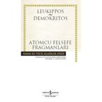 Atomcu Felsefe Fragmanları (Ciltli) / Demokritos / İş Bankası Yayınları