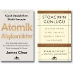 Atomik Alışkanlıklar Ve Stoacının Günlüğü (2 Kitap Set) James Clear Ryan Holiday Stephen Hanselman