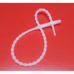 ATS Global Kablo Bağı Boncuk Çift Kilitli Plastik Kelepçe 3.5X235 500 Adet