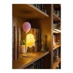 Atsutech Dekoratif Balon Tutan Pilli Led Hayalet Masa Üstü Aydınlatma ve Hediyelik Obje- Tealight- Pilli Mum