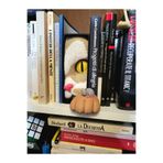 Atsutech Modern Kedi ve Fare Kitap Ayracı - Dekoratif Kitap Tutucu ve Kitaplık Aksesuarı - Raf Dekoru