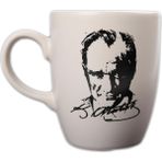 Attach Beyaz Atatürk Portre Imza Kupa