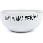 Attach Beyaz Tokum Ama Yerim Tasarım Kase - yok