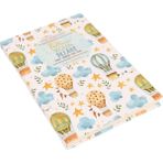 Attach Follow Your Dreams Uçan Balon Tasarım Çizgisiz Lastikli Defter