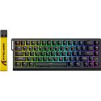ATTACK SHARK X68 HE 60% Gaming Klavye – Manyetik Switch, 8000Hz Rapid Trigger, 0.01mm Hassasiyet, Ayarlanabilir Tetik, RGB Aydınlatma, Snap Tap, Kablolu, PC/Mac Uyumlu (Black)
