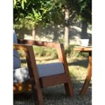 Attaleia Furniture ADEN AHŞAP TEKLİ KOLTUK - Bej