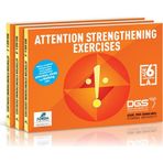 Attention Strengthening Exercises Dikkati Güçlendirme Seti Anasınıfı 6 Yaş İngilizce - Osman Abalı