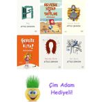 Attila Şenkon 6 Kitap Seti + Çim Adam Hediye - Hayır