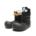 Attipas A19TS Two Style Barefoot Siyah İlk Adım Ayakkabısı