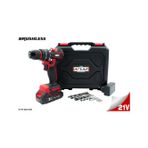Attlas Atb 21 BLPD-201C 21V 2.0AH Tek Akülü Kömürsüz Darbeli Matkap L-Boxx Çantalı + 8 Parça Uç Seti
