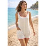 Attolya Tulum, kadın muslin giyim, muslin tulum, yazlık giyim, muslin kadın tulum