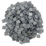 Attuslla 300 adet Mini tuğla Mini siyah duvar tuğla kare minyatür tuğla ölçekli Model tuğla, 1:35 Mini tuğla modeli kum masa mikro peyzaj aksesuarları DIY Diorama peri