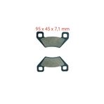 ATV 250 FREN DİSK BALATA KARE DELİK 2 KULAK FA395