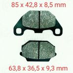 ATV ARKA FREN DİSK BALATASI FA305 KYMCO MXU 150 VT
