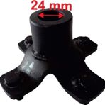 Atv Lx200 Viptrac Arka Jant Poryası 22 Freze 24-45-120 Mm 4 Civata Öm