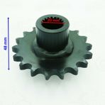 ATV ÖN DİŞLİ 428-18T İÇ 20XUZUNLUK 48XM ÖM