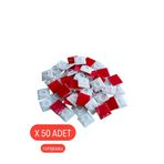 Atx 50 Adet Yapışkanlı Kroşe Beyaz 19x19